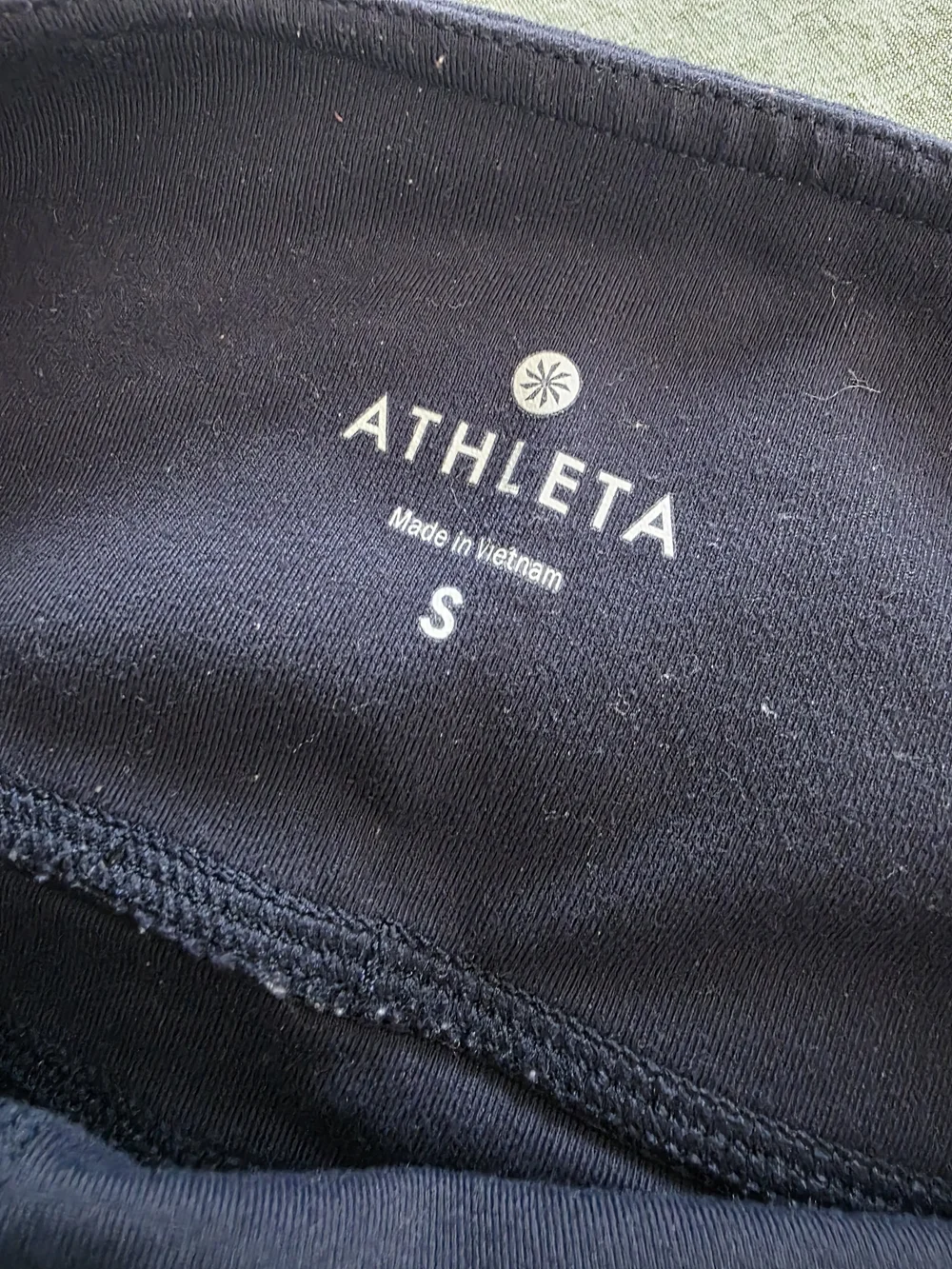 Athleta Straight Up Pants Leggings Yoga, Navy Blue, S - Picture 4 of 5